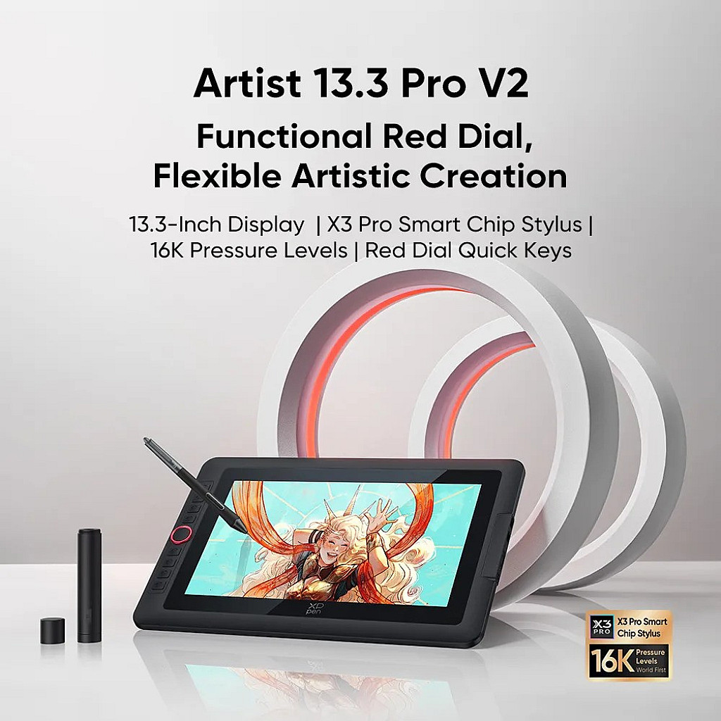 XPPen Artist13.3 Pro V2 - MD130FH | DGtizers